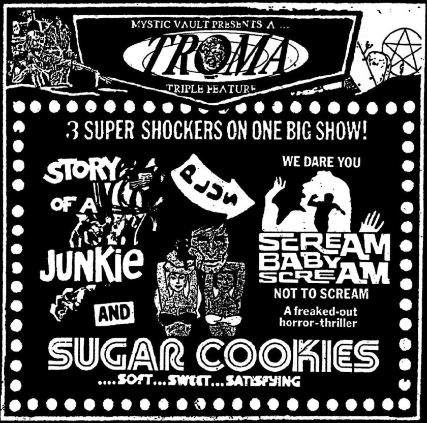Diverse Artister Troma Triple Feature Original Motion Picture Soundtrack Compilation LP/Vinyl
