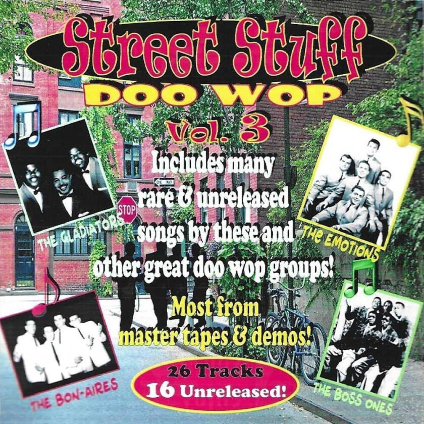 Diverse Artister Street Stuff Doo Wop 3 CD