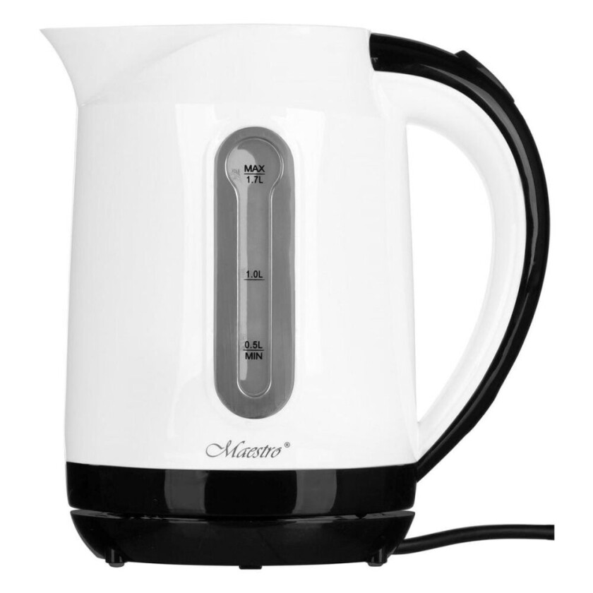 Kettle Feel Maestro MR-041 Hvit Svart 2000 W 1,7 L