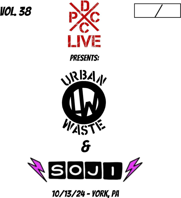 Urban Waste, Soji DCxPC Live Vol. 38 LP/Vinyl