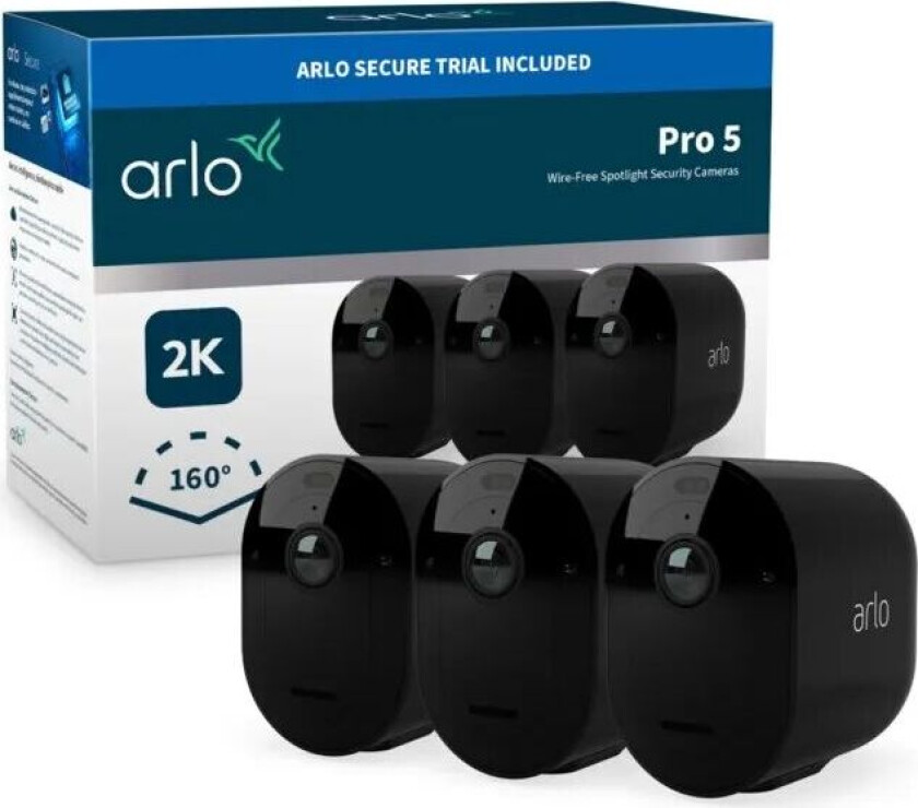 Bilde av Pro 5 Spotlight 3-pk. Svart