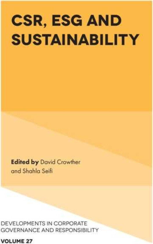 CSR, ESG and Sustainability