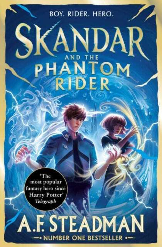 Skandar and the Phantom Rider GO ALL IN for the National Year of Reading with the spectacular sequel to Skandar and the Unicorn Thief, the biggest fantasy adventure since Harry Potter