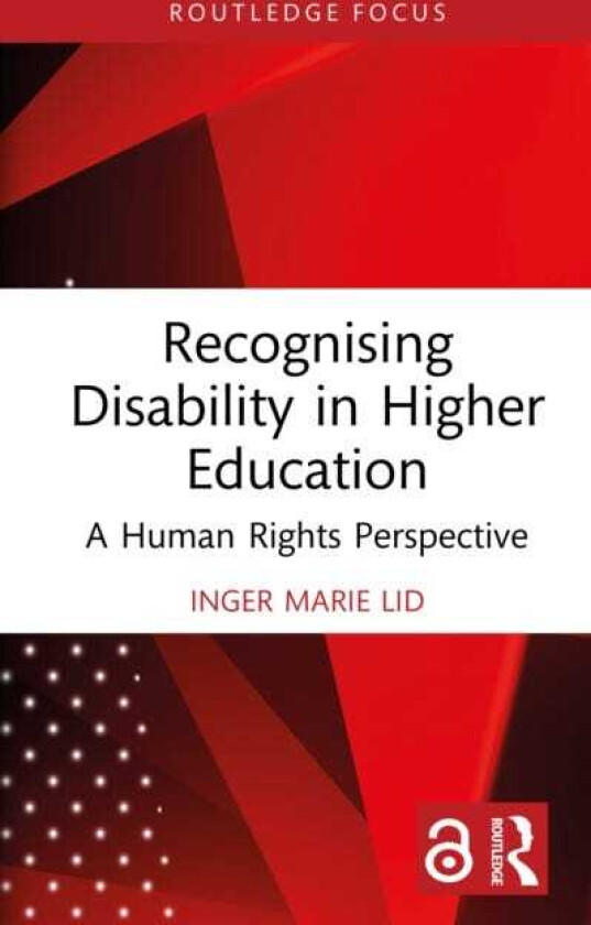 Recognising Disability in Higher Education A Human Rights Perspective