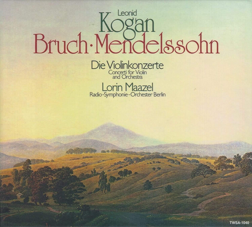 Leonid Kogan Die Violinkonzerte / Lorin Maazel CD