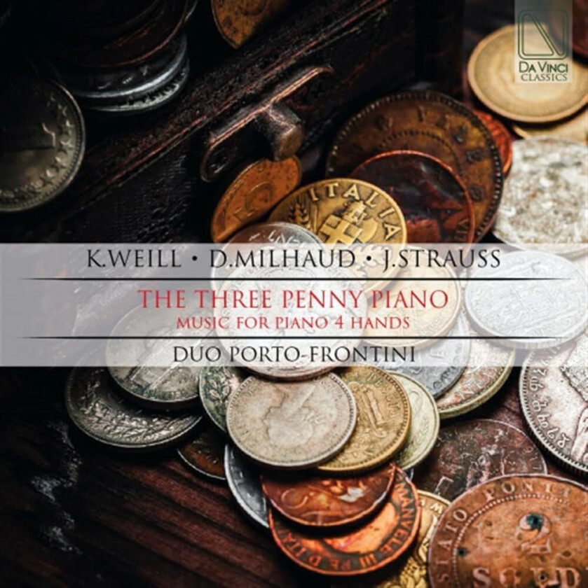 Duo PortoFrontini Music For Piano 4 Hands CD