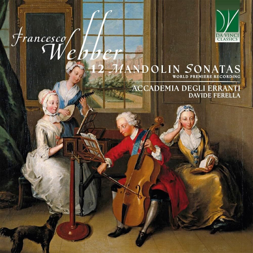 Simon Webber, Davide Ferella, Accademia Degli Simone Webber: 12 Mandolin Sonatas CD