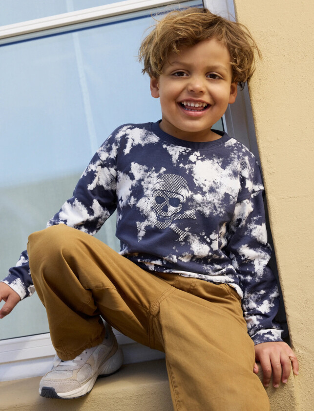 Pants Twill - Brown - 140