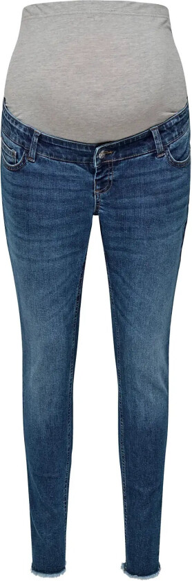 Olmblush Mid Sk Ank Rw Dnm Reabox Noos - Blue - L x 32