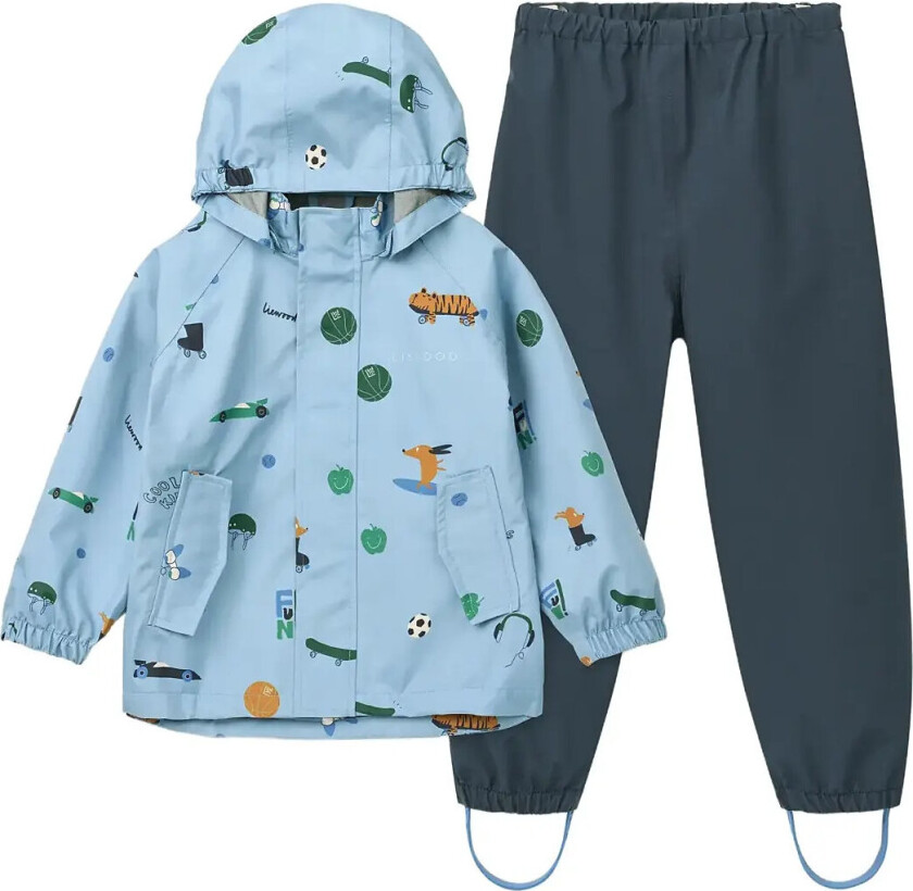 Pedia Rainwear Set - Blue - 104