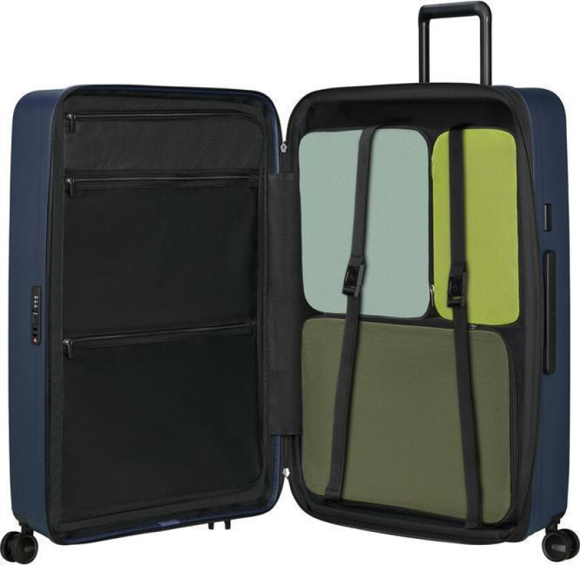 RESTACKD utvidbar ekstra stor koffert 81 cm Midnight Navy