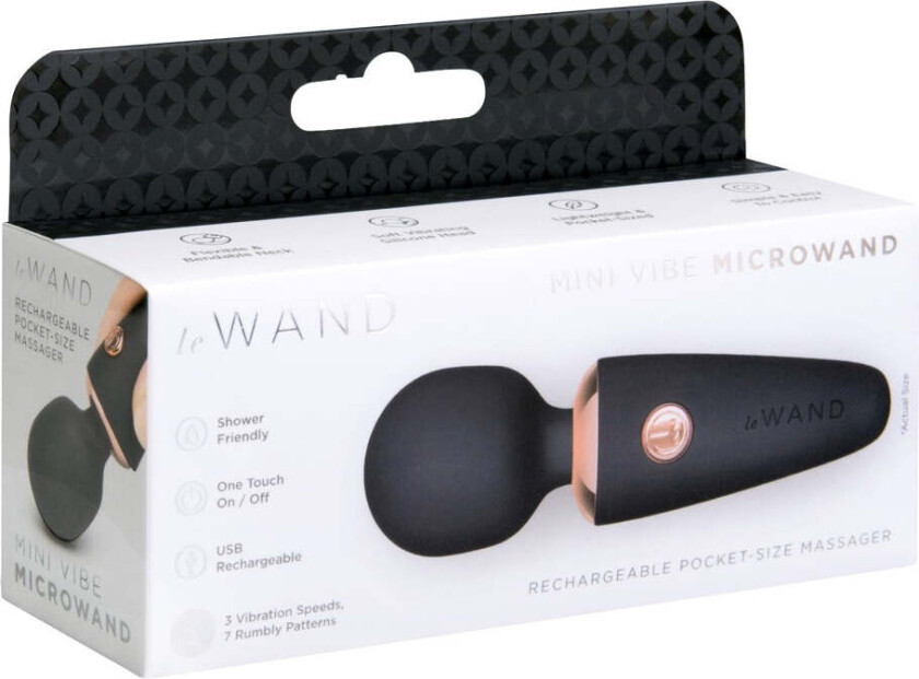 Mini Vibe Microwand - Svart