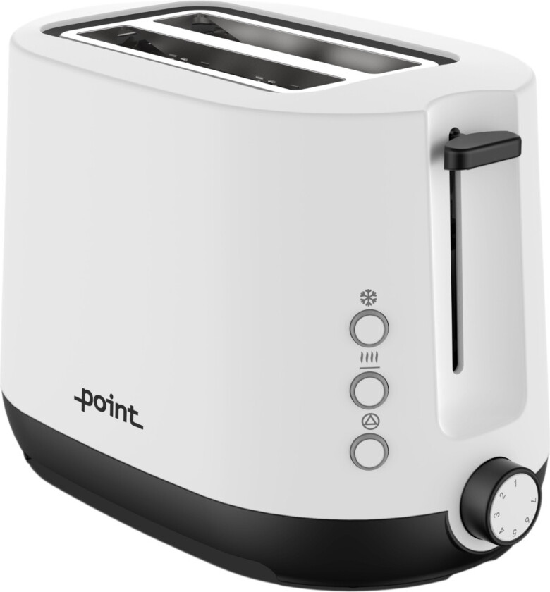 POT5010WH brødrister, hvit