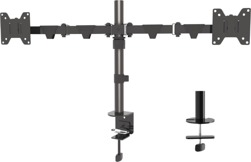 skjermfeste for 2 skjermer