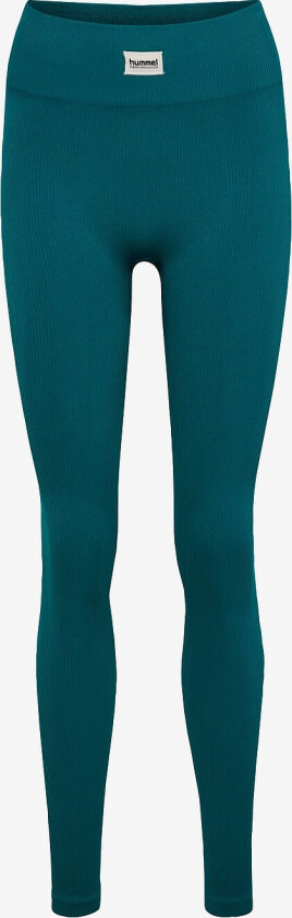 Treningstights hmlPulse Seamless Rib MW - Grønn