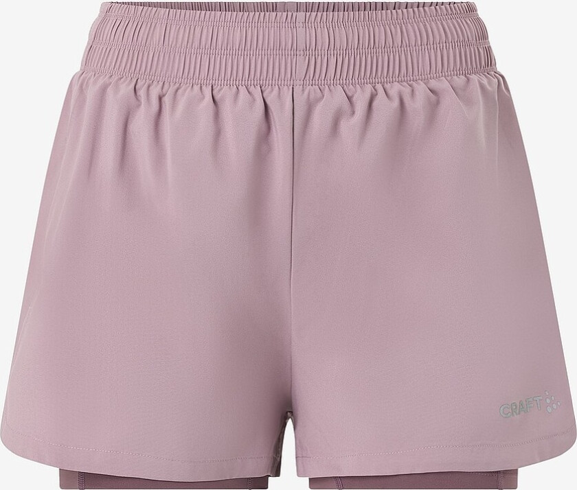 Løpeshorts Adv Essence 2-in-1 Shorts 2 W - Rosa