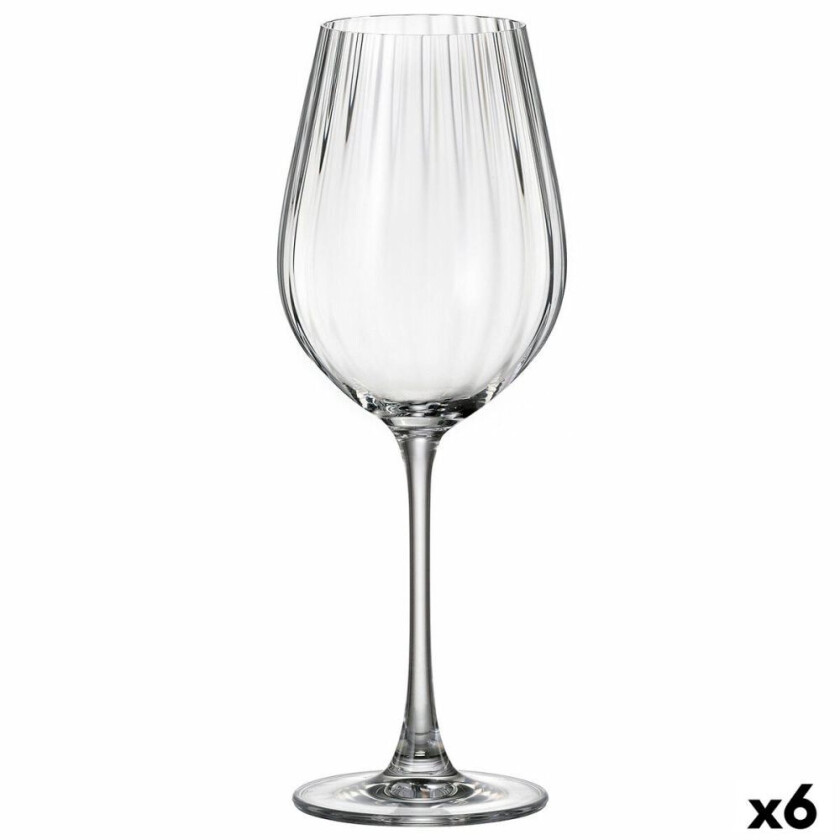 Vinglass Bohemia Crystal Optic Transparent 6 kvantitet 500 ml