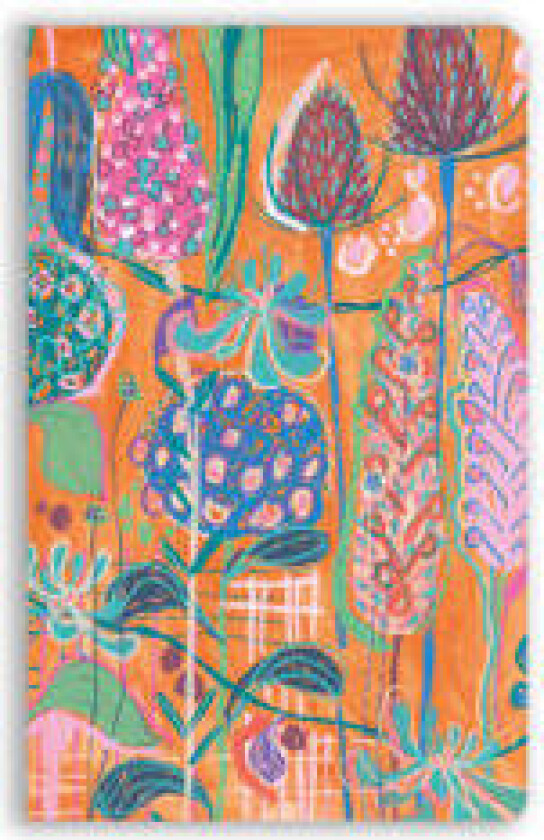 Lucy Innes Williams: Orange Hydrangeas (Soft Touch Journal)