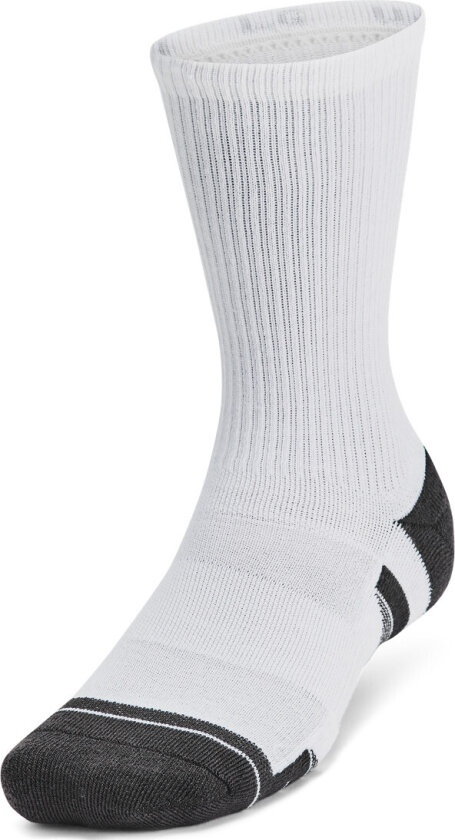 Unisex Ua Perf Tech 6pk Crew White