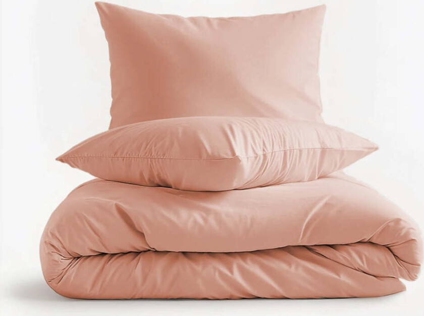Soft Cotton Sengesett Lys Fersken