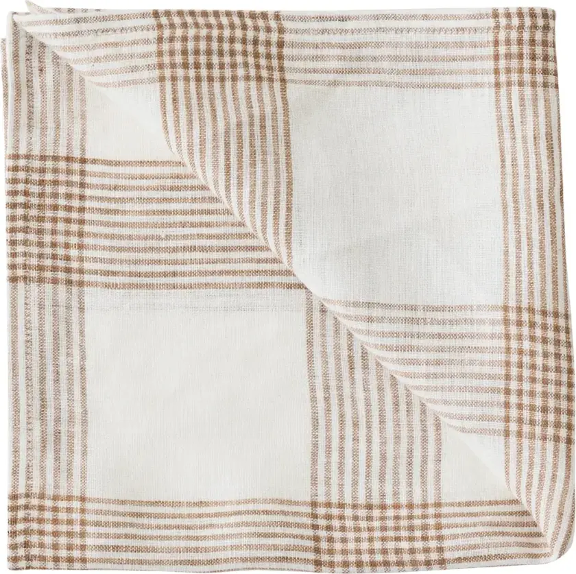 Odette stoffserviett Brown, 45x45 cm