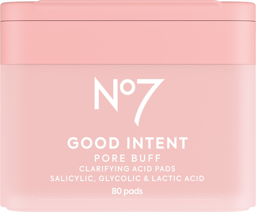 Good Intent Pore Buff Clarifying Acid Pads 80 stk