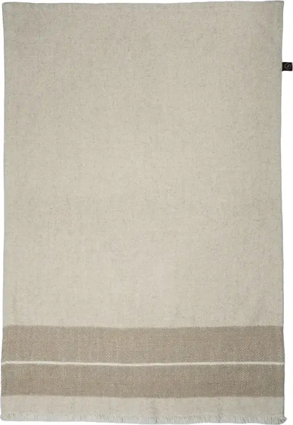 Ernst kjøkkenhåndkle Natur-beige-hvit, 47x70 cm