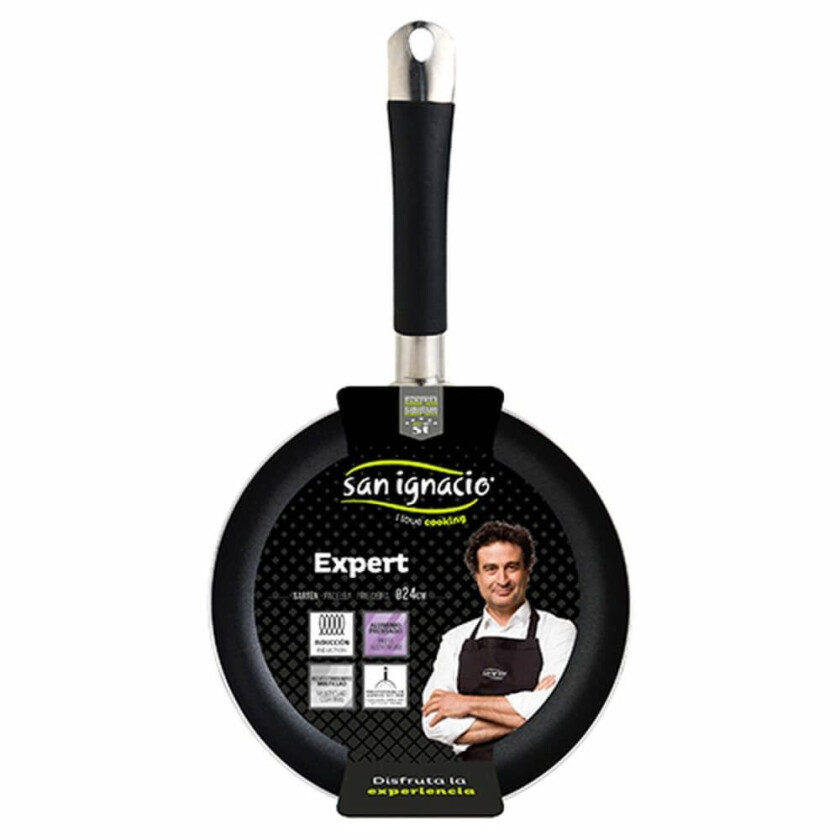 Stekepanne San Ignacio Expert sg9516 24 x 5 cm Grå aluminium