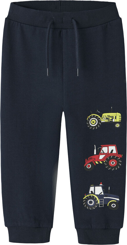 Joggebukse - NmmVildar - Navy Blazer/Tre Tractor - - 3 år (98) - Joggebukse