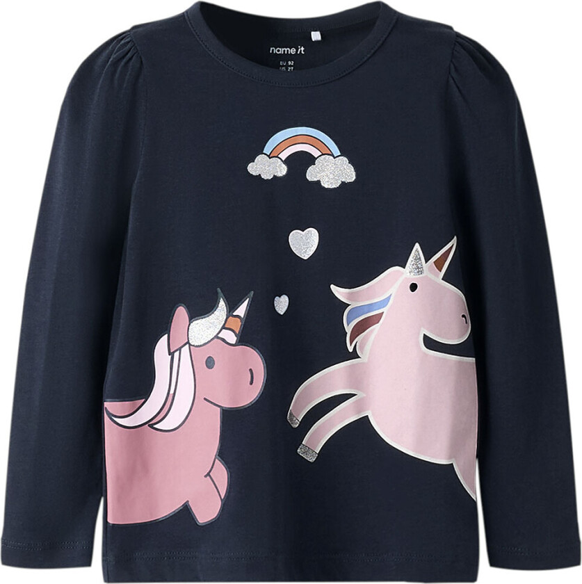 Genser - NmfBilisa - Navy Blazer - - 3 år (98) - Genser