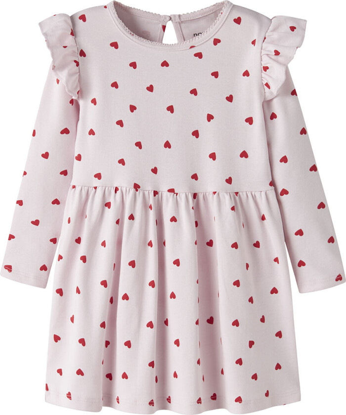 Kjole - NmfBheart - Vugge Rosa - - 6 år (116) - Kjole