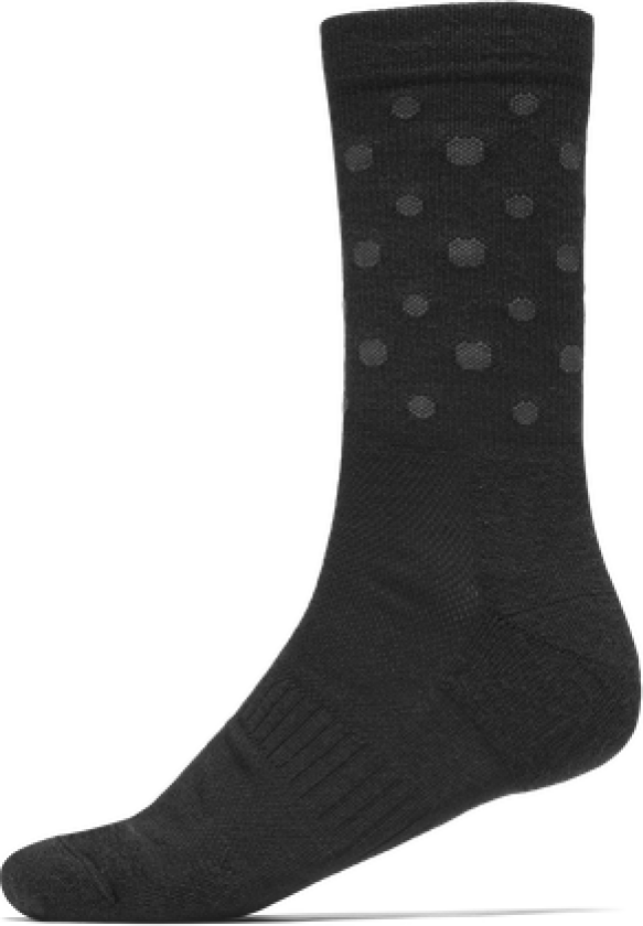 Active Merino Sock - A Black/Grey, 34-36