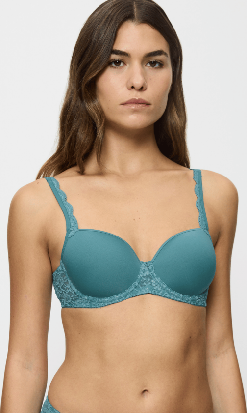 Amourette WP BH med bøyle, turkis, Størrelse: 80B, Kvinner