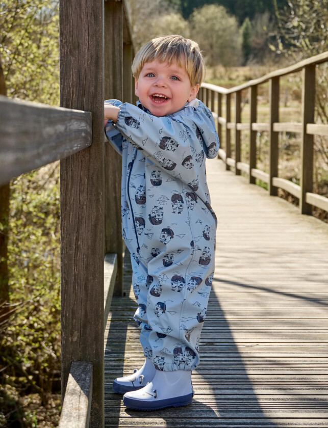 Rainwear Suit - Aop - Blue - 80