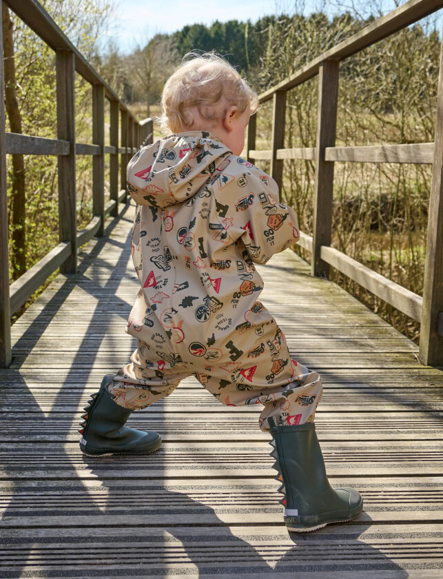 Rainwear Suit - Aop - Beige - 70