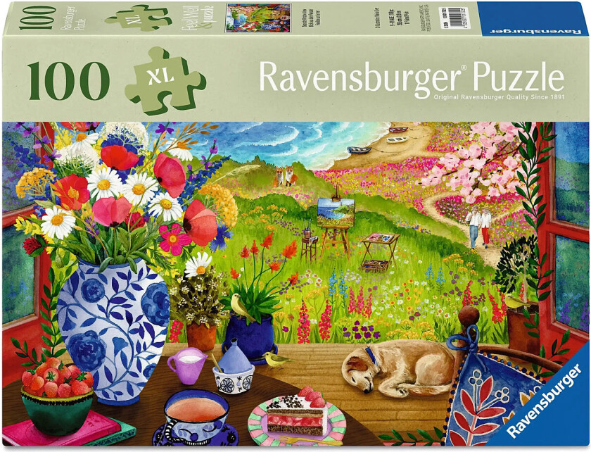 Utsikt Fra Vinduet 100P Ad - Multi/patterned - ONE SIZE