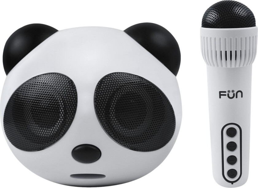 Fun Panda Bluetooth-karaokehøyttaler