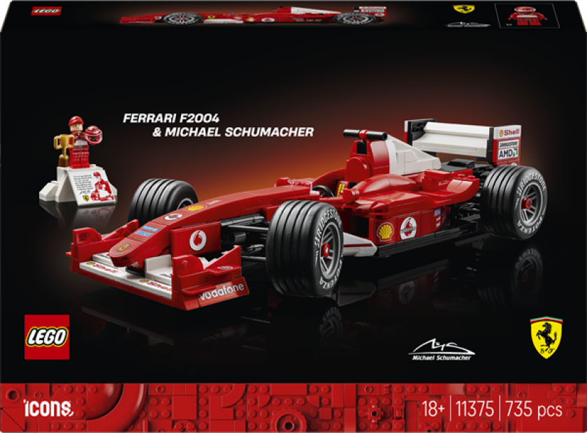 Icons 11375 Ferrari F2004 & Michael Schumacher
