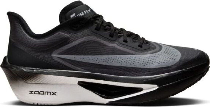 Zoom Fly 6 Dame Black/White/Lt Smoke Grey 42 1/2