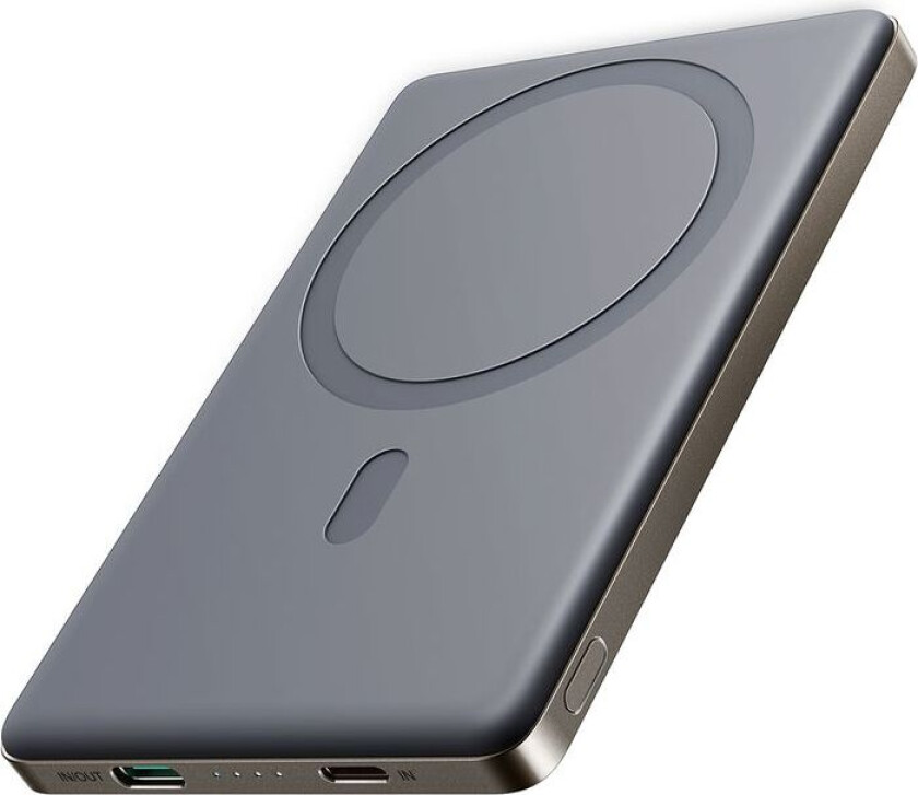 Magnetisk Trådløs Powerbank 5000mAh 20W Ultratynn