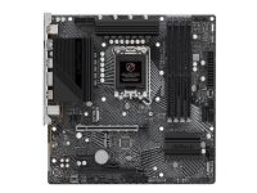 Z790M PG Lightning/D4 Hovedkort - Intel Z790 - Intel LGA1700 socket - DDR4 RAM - Micro-ATX