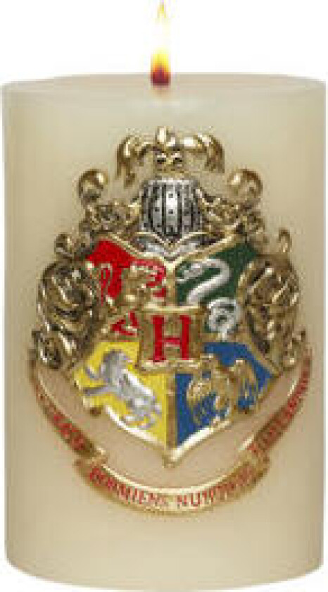 Harry Potter Hogwarts Sculpted Insignia Candle