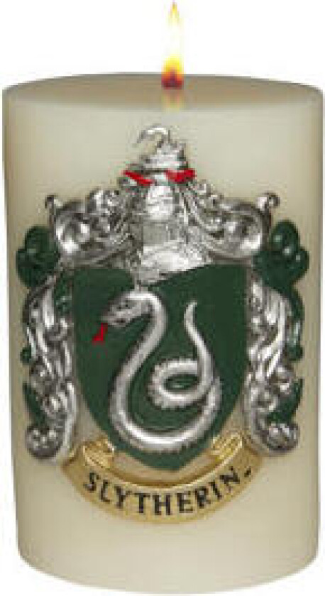 Harry Potter Slytherin Sculpted Insignia Candle