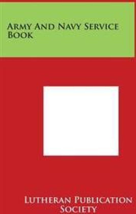 Army and Navy Service Book