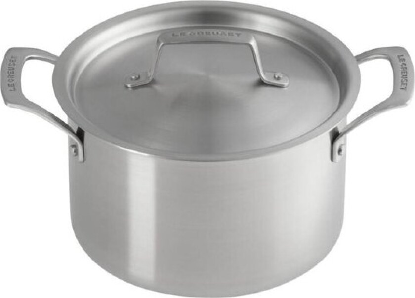 Essential 3-Ply dyp gryte 20 cm 4L m/lokk