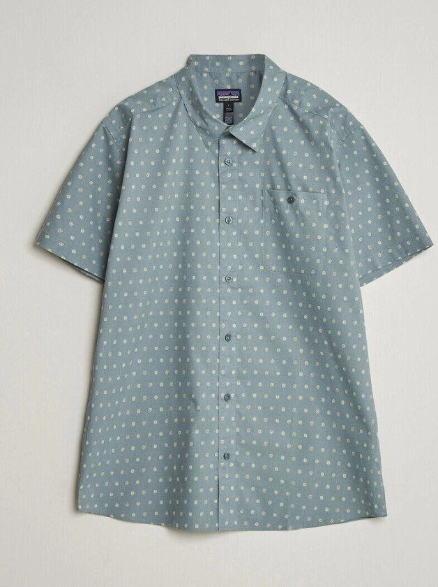 Go To Short Sleeve Shirt Blue Sage