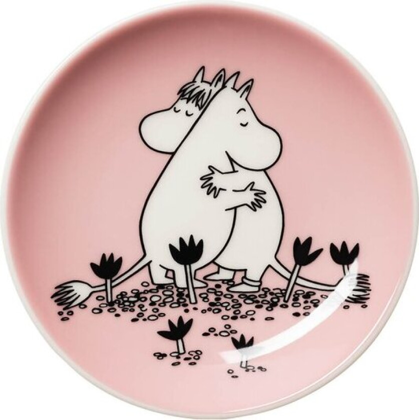 Mummi miniasjett 10,5 cm Kjærlighet rosa 30 år