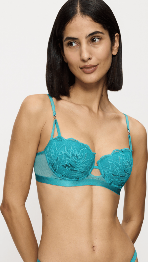 Crazy Stupid Love WHP BH med bøyle, blå, Størrelse: 85D, Kvinner