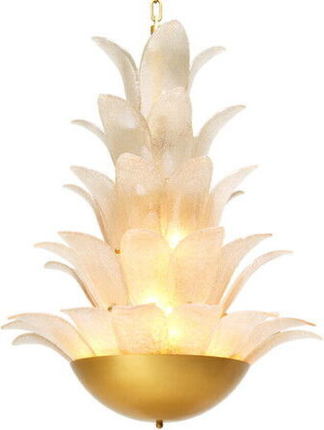 Melrose takkrone antikk messing