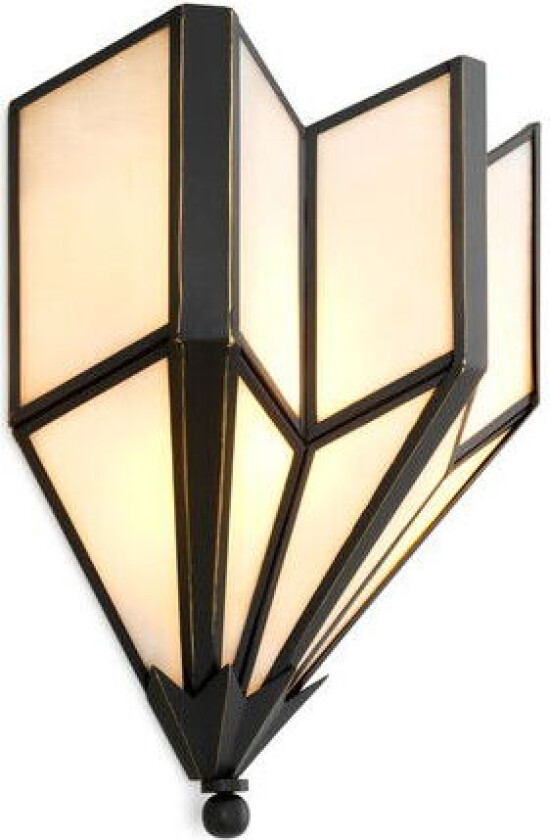 Victory vegglampe bronse